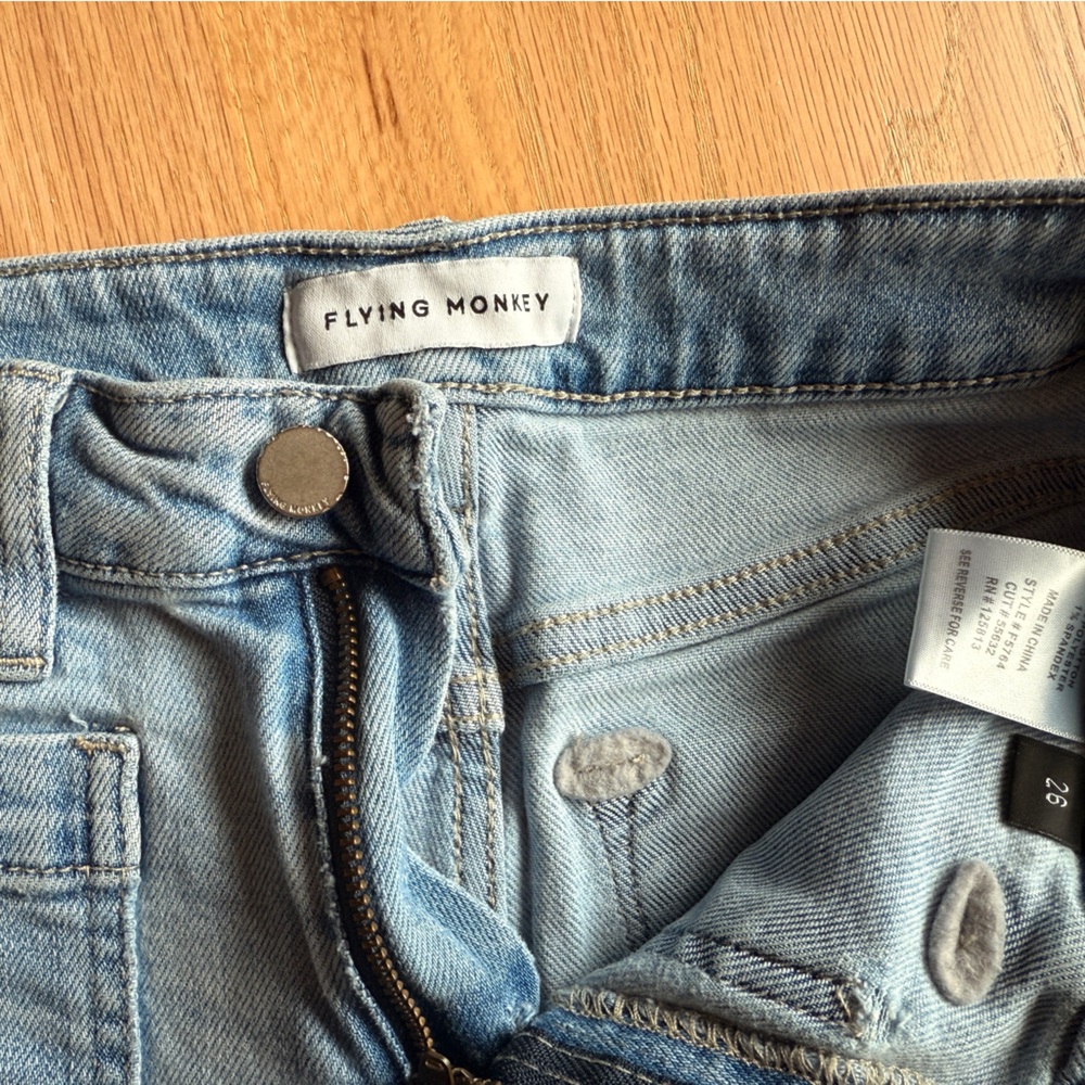 Flying Monkey Light Blue Denim Pants